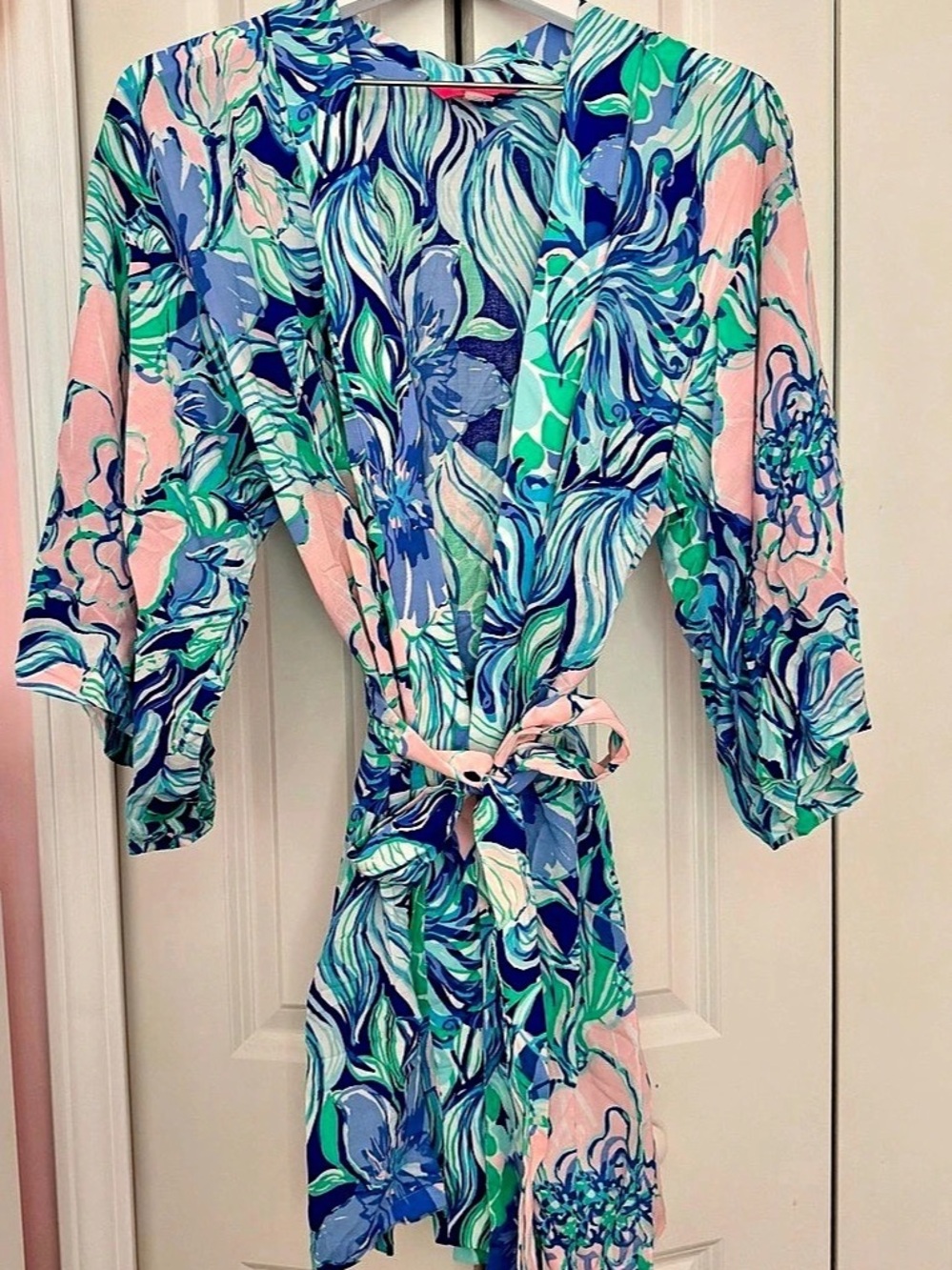 Lilly Pulitzer Robe Party Tyme Print